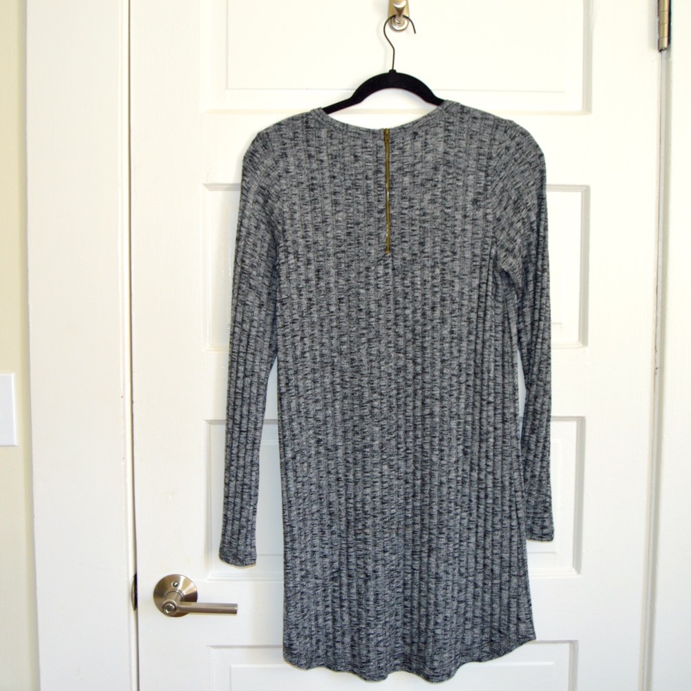 Long sleeve sweater dress